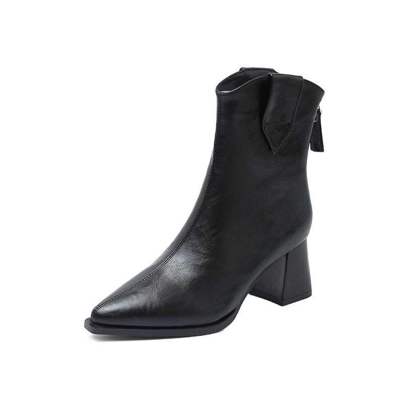 Mode Herbst Winter Spitz Sexy Elegant Hochhackige Kurze Stiefel 2025 Modische und Bequeme Neue Lässige Ritterstiefel für Damen