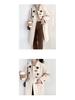 Women's Retro Toggle Wool Coat: Mid-Length Korean Preppy Style, Thickened for Autumn & Winter 2023