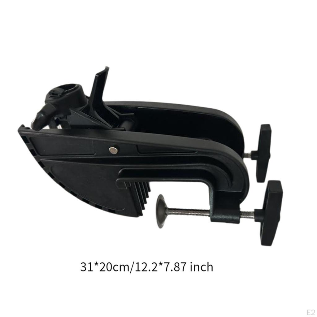 12V Boat Engine Electric Trolling Motor Bracket Kayak Accessories 90 Degree Rotation Spare Parts