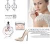 Chinese Style Pearl Twist Love Earrings: Long, Cute, Influencer-Inspired Dangle Jewelry