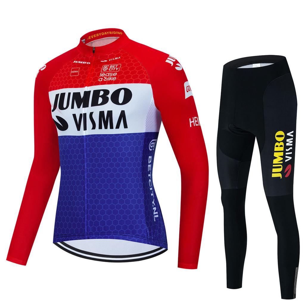 Fall, Long Sleeve Cycling Suit Men's and Women's Outdoor Mountain Bike Road Cycling Sportswear