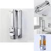 Hotel Bathroom Lockable Soap Dispenser With Hand Press For Commercial Use