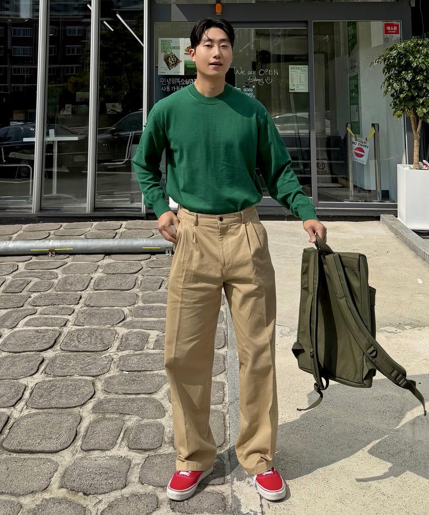 CUZNELLO Soft Touch Round Knit_Green