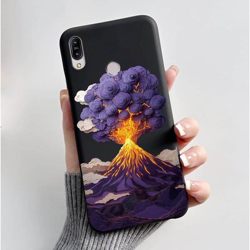 Casing For Asus Zenfone Max M2 ZB633KL X01AD X01BD Phone Case Aesthetic Fashion Cute Cat Black Silicone Shockproof Cover Bumper