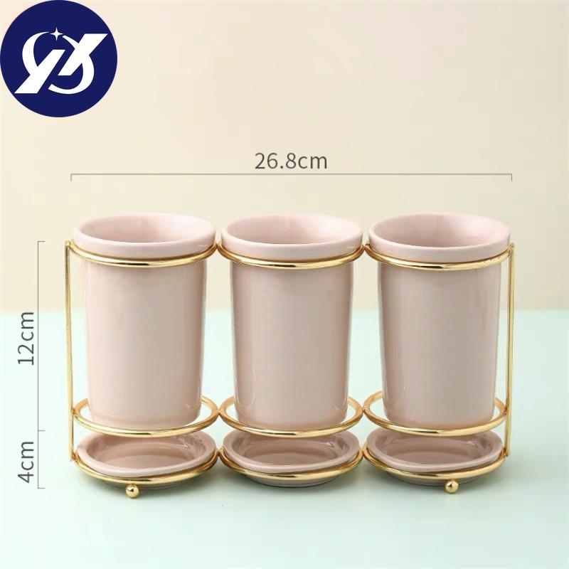 Ceramic Chopsticks Holder Restaurant Draining Rack Kitchen Spoon Fork Shelf Home Tableware Storage Box