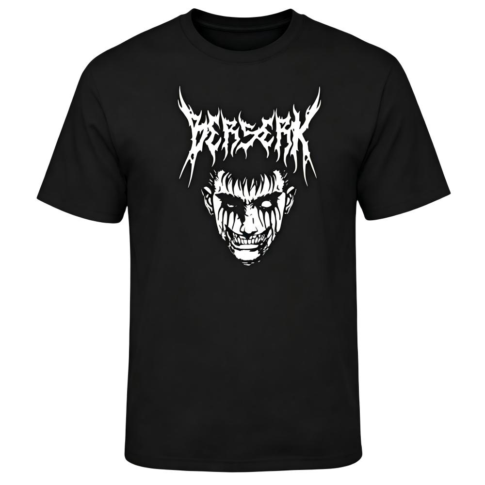 Berserk Guts Anime Horror Graphic T-Shirt