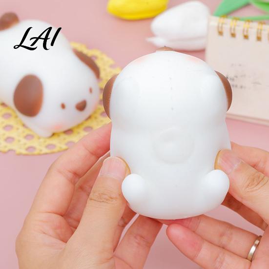 Stress Relief Squeeze Toy Animal Toy Slow Rising Pig Sensory Rebound Fidget Toys Soft Office Desk Dog for Kids Adults Handheld Gadgets