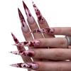 Visual Impact Halloween Press On Nails Various Styles Skeleton Patterned Fake Nails  Cosplay