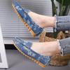 Spring and Summer New Women's Shoes Casual Flat Bottom Casual Shoes Round Toe Shallow Mouth Women's Single Shoes Comfortable Sports Shoes