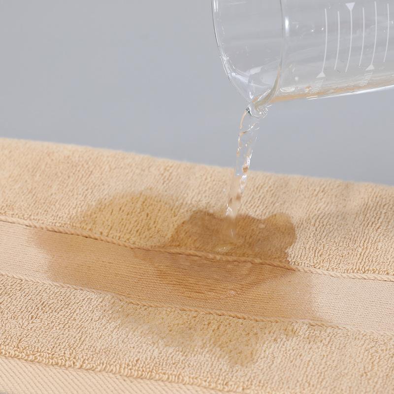 Pure Cotton Thickened Bath Towel Seven-color Set of Towels Five-star Hotel Towels 21-strand Fine Cotton Moisture-wicking Plain Bath Towels