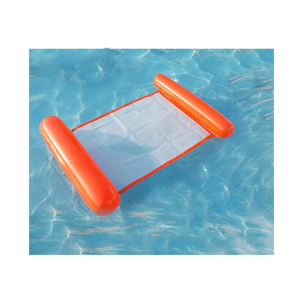 Lit flottant multifonctionnel, matelas de piscine au style unique avec fauteuil gonflable portable pour adultes et enfants, offre une baignade