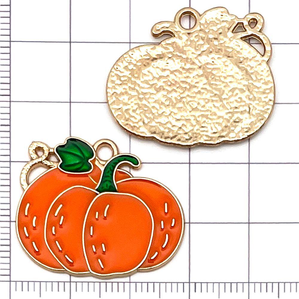 20pcs Thanksgiving Pendants: Colorful Enamel Pumpkin, Turkey, Maple Leaf Charms for DIY Jewelry Accessories