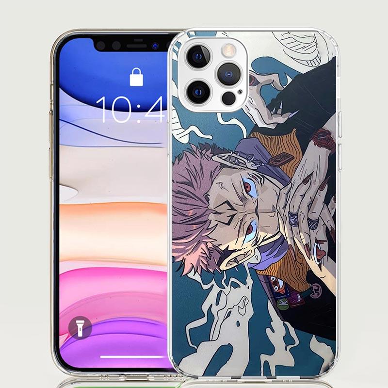 Japan Anime JujuKaisen Phone Case For iPhone 17 Air 16 15 Plus 11 14 Pro Max 13 Mini 12 7 8 + SE Pattern Art Customized Cover 17