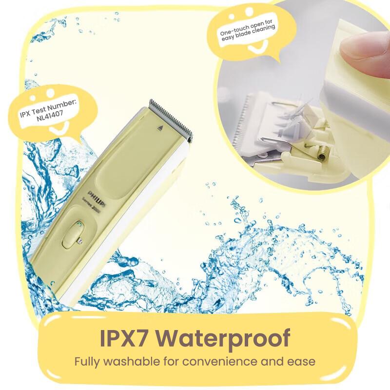 Philips Elektrischer Baby-Haarschneider HC2089 Elektrische Haushaltsschere