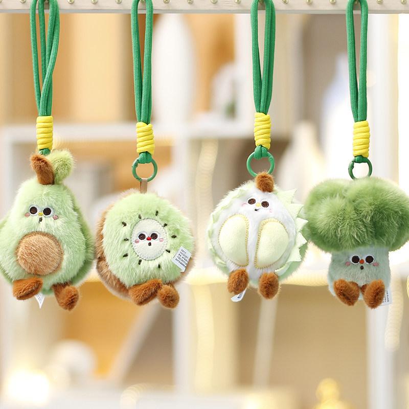 Fruit Collection Plush Toy Pineapple Watermelon Vegetable Cute Doll Gift For Women