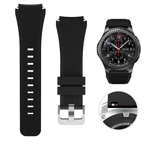 22mm 20mm Strap for Samsung Galaxy Watch 6 47MM Gear S3 Classic Frontier amazfit bip Bracelet Silicone Band for Huawei Watch gt