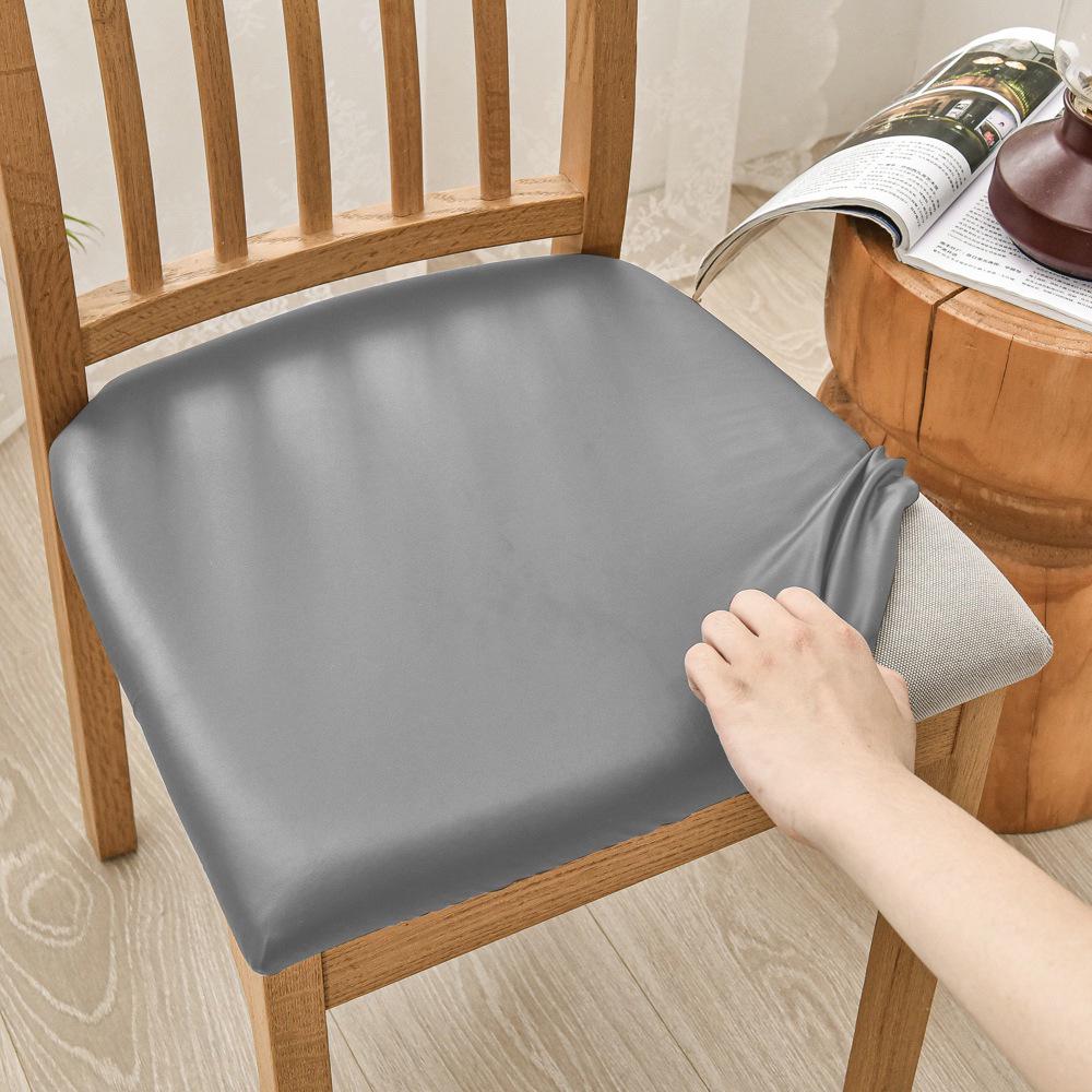 

Чехол для табурета из искусственной кожи с эластичной отделкой: Водонепроницаемый, маслостойкий, пыле- и устойчивый к царапинам, универсальный, подходит для всех сезонов One Size