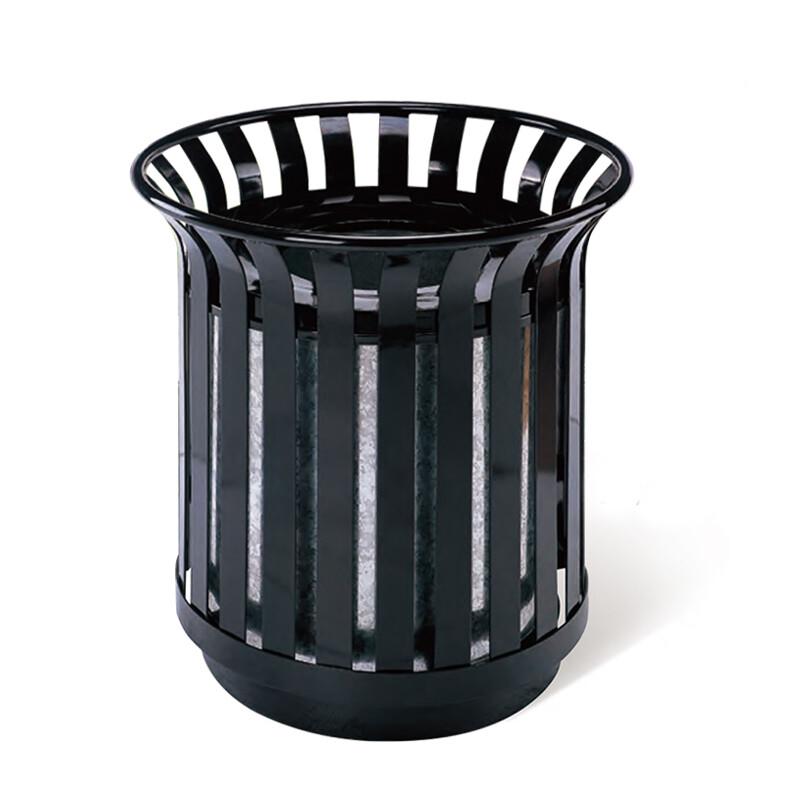 Outdoor Flower Basket Style Public Waste Bin Large (67.8L)