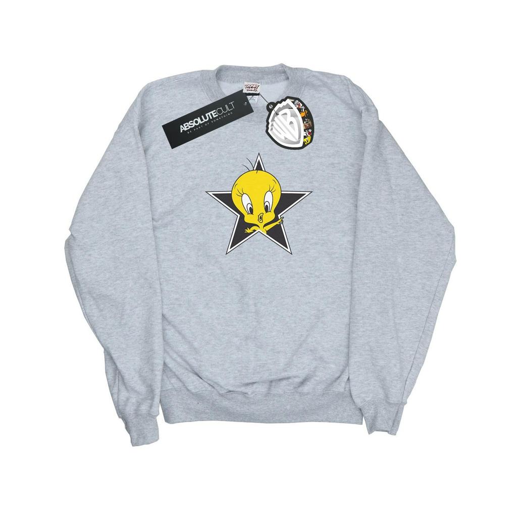 Looney Tunes Damen Tweety Pie Stern Sweatshirt