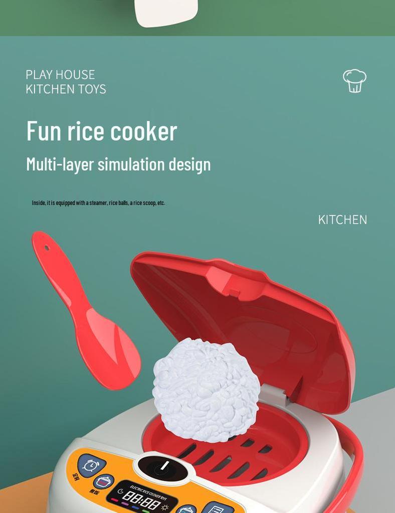 Children's Play Kitchen Set: Cooking & Cutting Toy with Vegetables for Boys & Girls