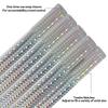 Holographic Event Wristbands 50/100Pcs Waterproof Adjustable Snap Shiny for Birthday Party Club Entry Check Event Use