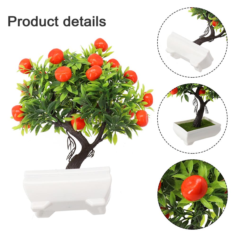 Orangenbaum Durchmesser 22cm Leicht zu reinigen Höhe 26cm Ungiftig Brandneu