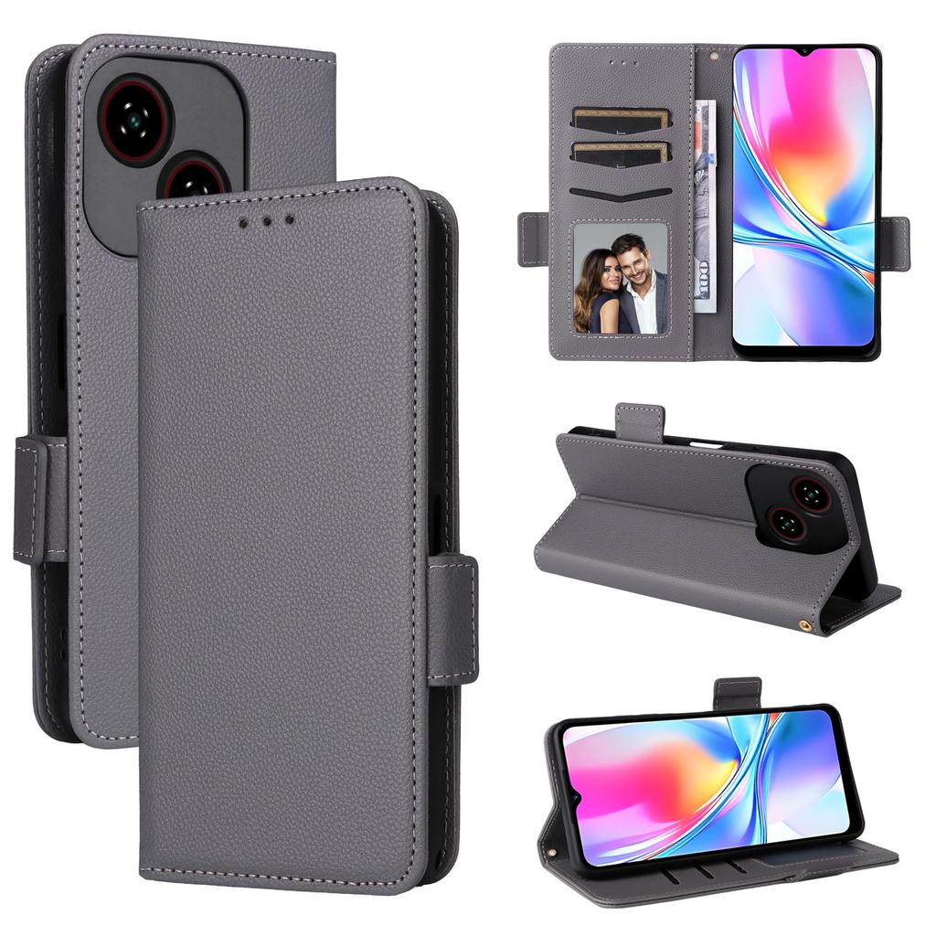 Flip-Cover für ZTE Blade A35E / Blade A35e, PU-Leder, Rundumschutz mit [RFID-Blockierung]