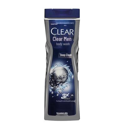 Clear Men Deep Cleanse 3X Shower Gel 200g