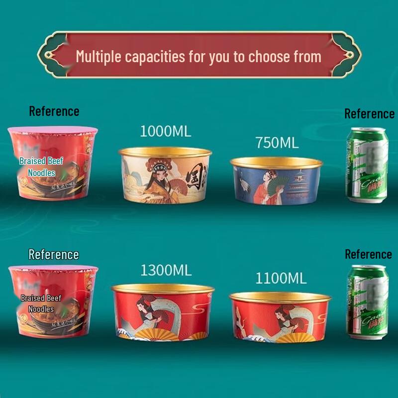 Disposable Gold Foil Bowl Lids