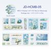 50mm*200cm Flower Cluster Series Vintage Plant Floral Landscape PET Tape Creative DIY Journal Material Collage Stationery