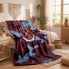 West Ham United Fußball Druck Flanell Decke Weich Warm Sofa Bett Überwurf Decke Für Zuhause Büro Schlafzimmer