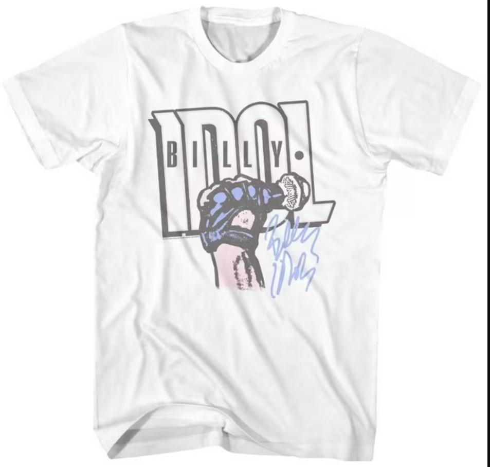 

New Shirt Billy Idol T-shirt, Size S-4XL Fast shipping A310 4XL