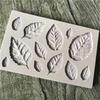 Rose Leaves Embellisment Silicone Fondant Mould Cake Decor Sugar Chocolate Mold