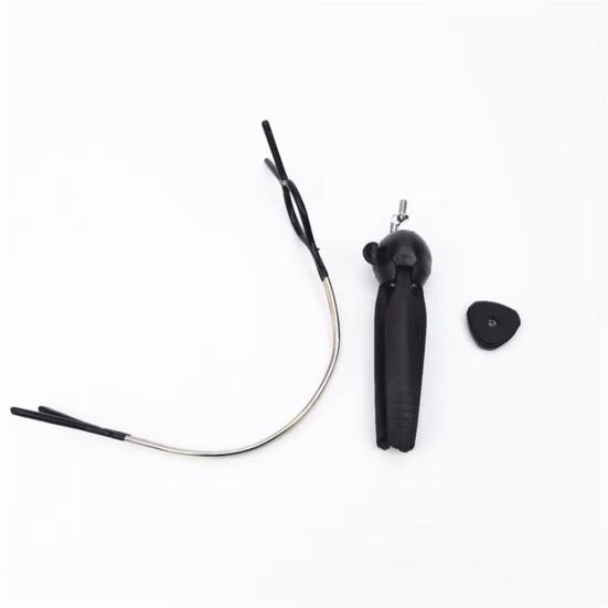 Angelrutenhalter Stark Tragfähig Verstellbarer Winkel Stützstange Metall Vertikal Faltbar Eis