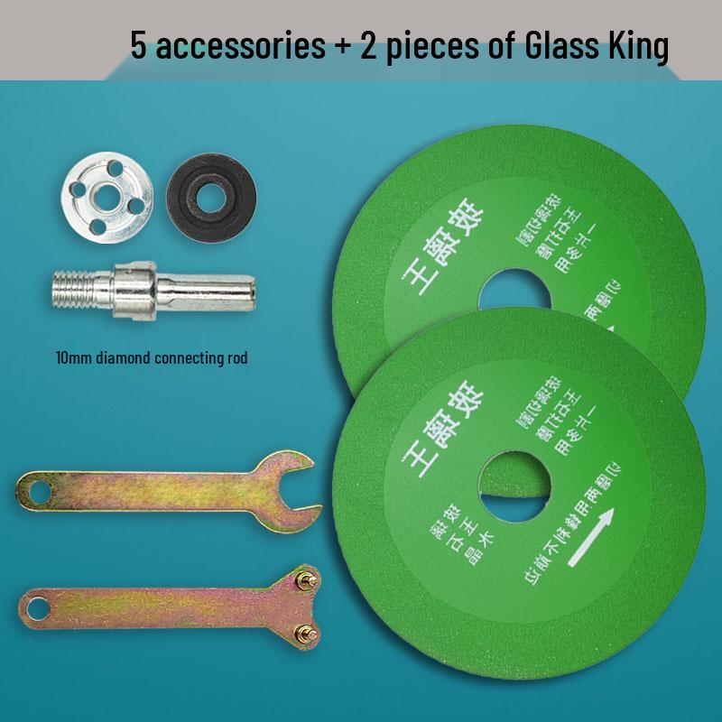 Hand Drill-to-Grinder Conversion Kit: Cutting, Polishing & Grinding Accessory Set