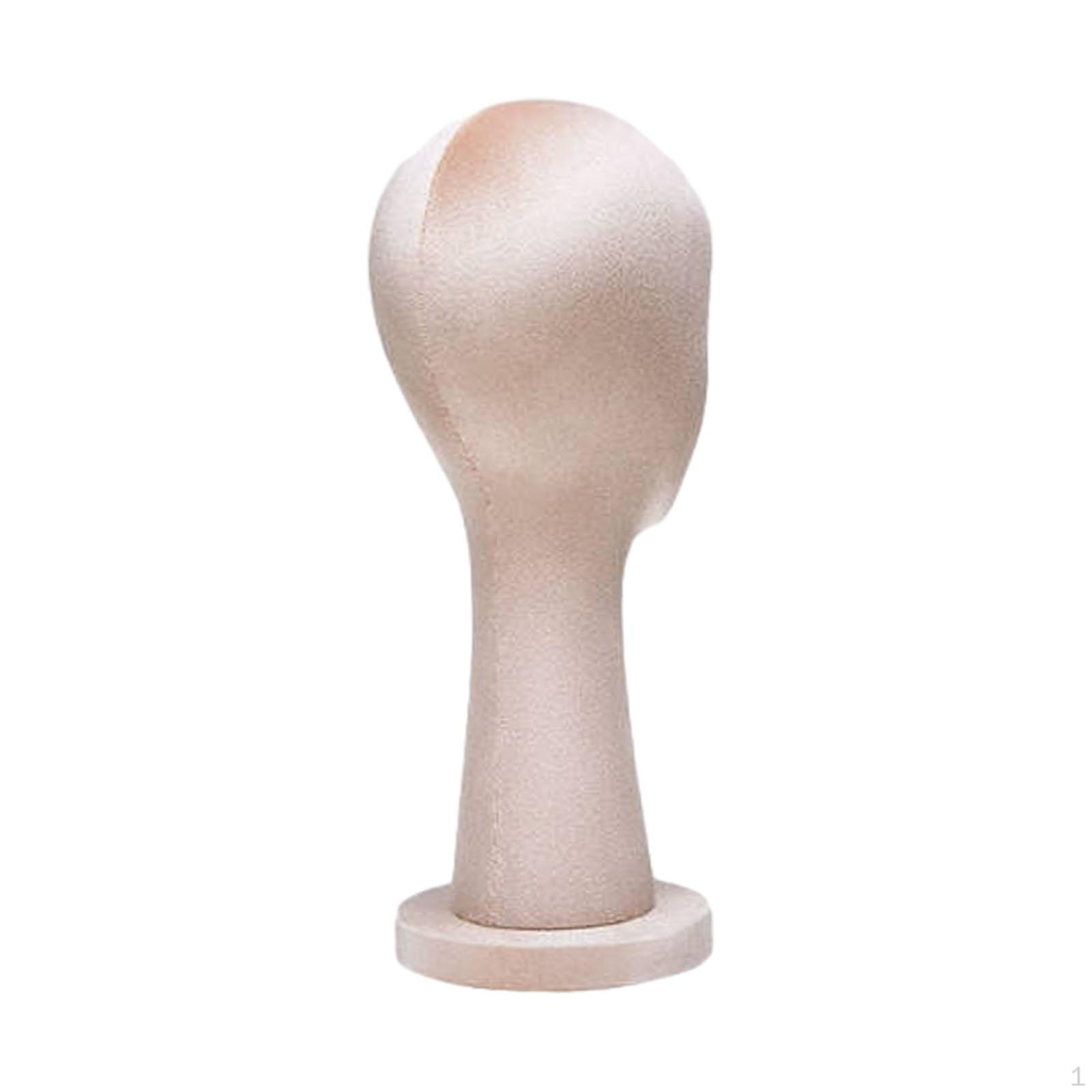 

Модель головы для париков, подставка, стойка для хранения головных уборов и аксессуаров Cream Pink