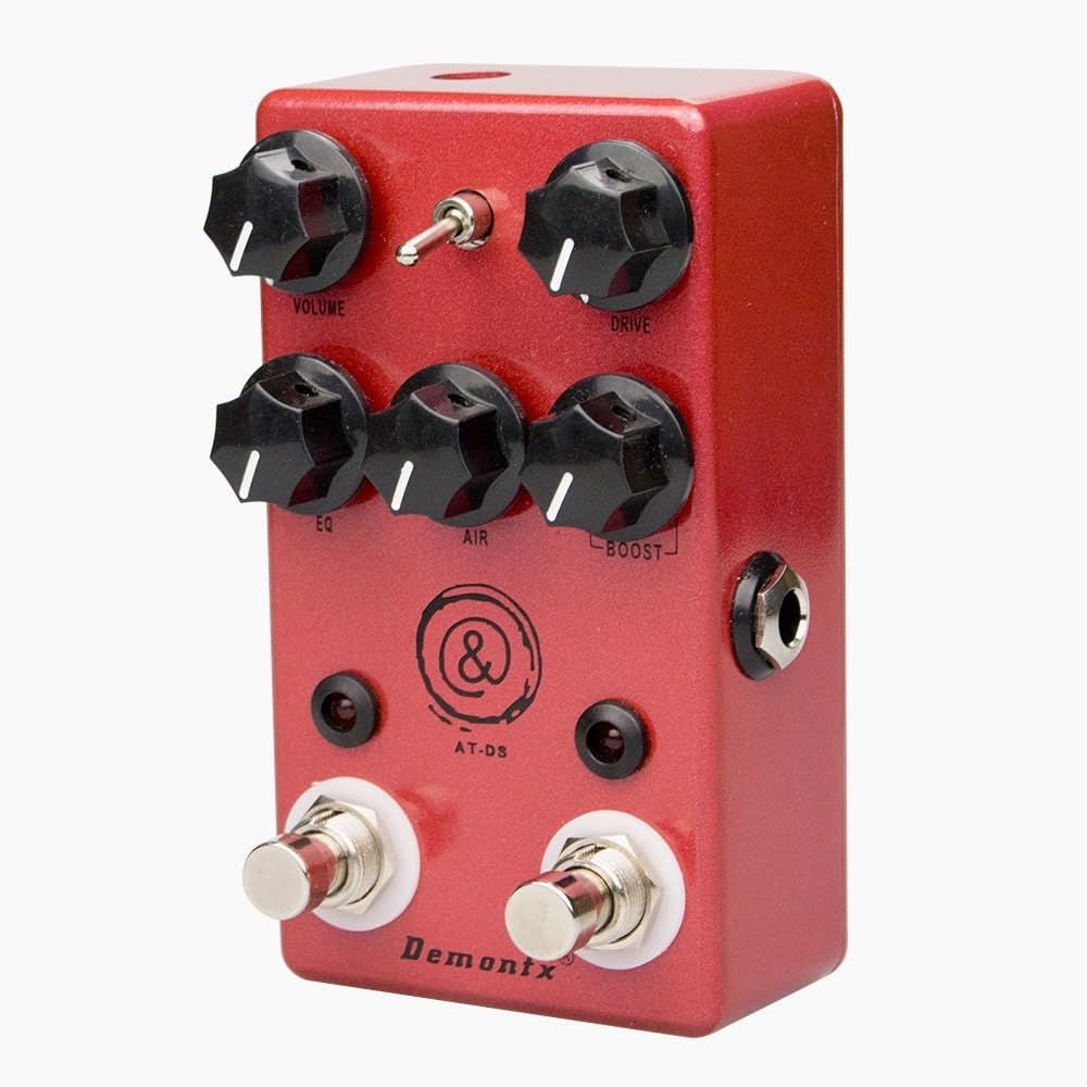 Demonfx AT-DS/OverDrive - Distortion Overdrive - Distortion Guitar Effect Pedal