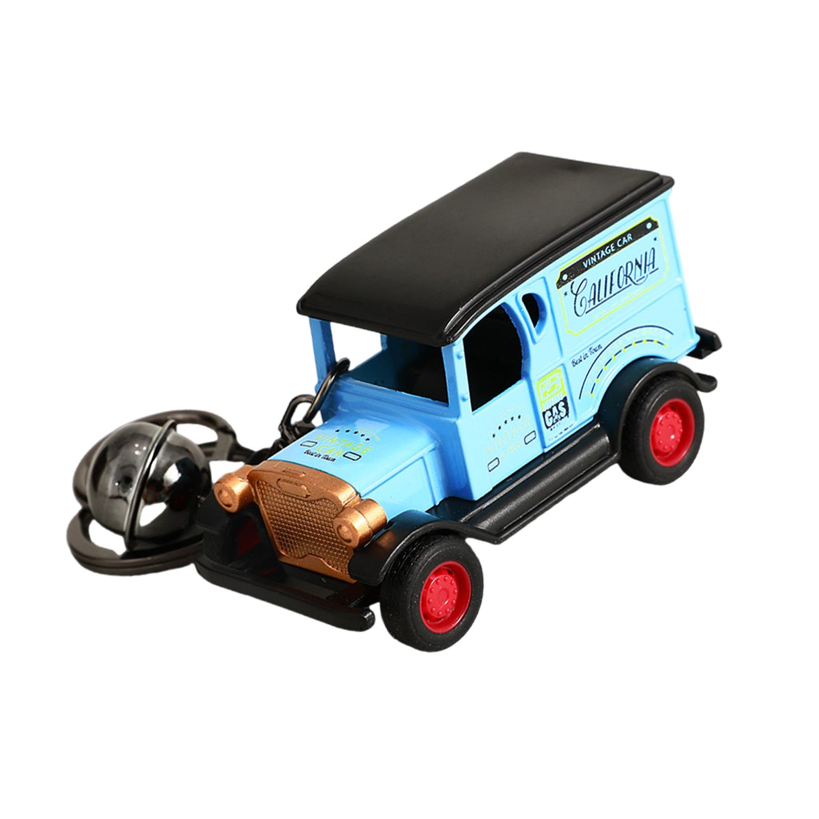 

Винтажный брелок-аксессуар в стиле ретро для мужчин и женщин, идеально подходящий для автолюбителей и для модного украшения сумки. синий