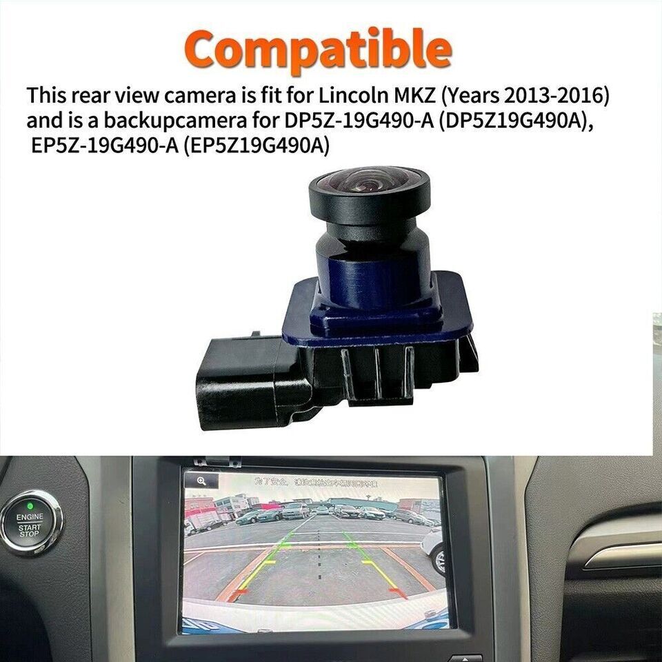 For 2013-16 Lincoln MKZ Rear View Parking BackUp Camera EP5T19G490A DP5T19G490A