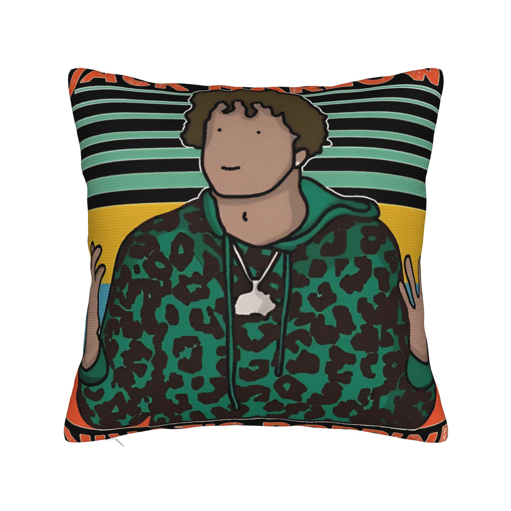Singer Jack Harlow Pillowcases Fashion Pillow Case For Sofa Home Decor Comfy Pillow Cover 30cmx30cm