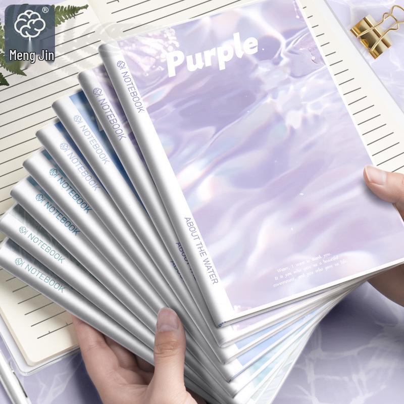 A5 Portable Thickened Notebook with Plastic Cover - Ideal for Students and Office Use