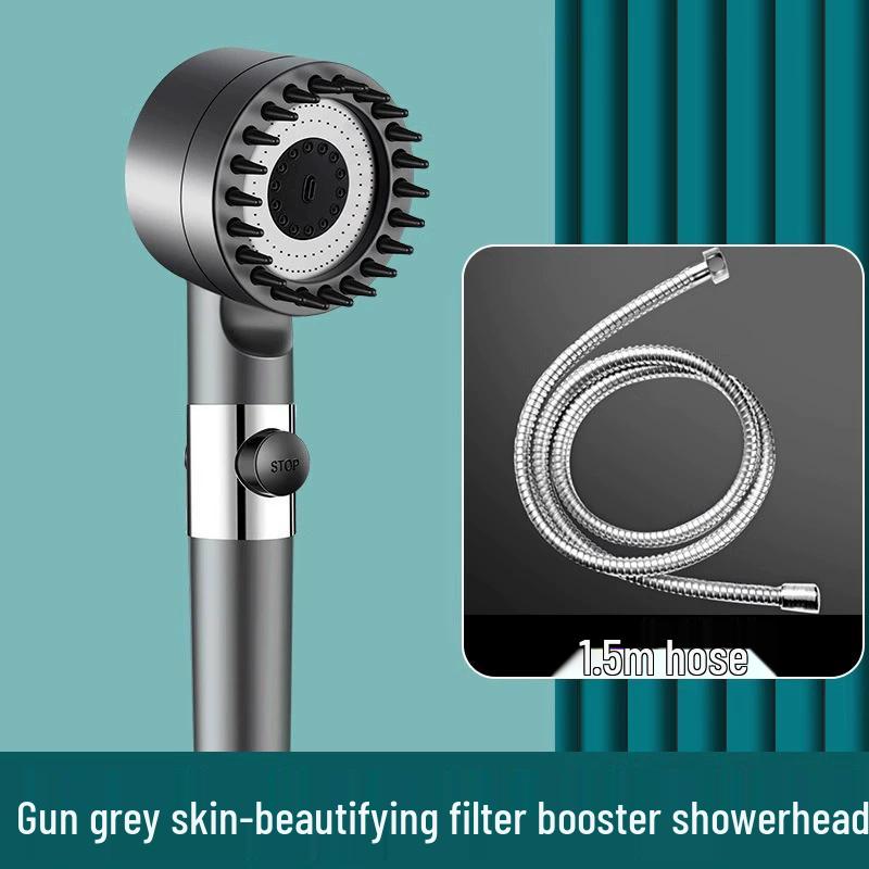 Changbaosen 3-Mode Adjustable Pressurized Shower Head Kit