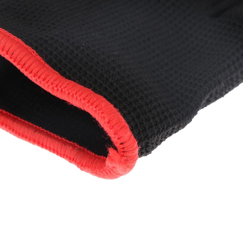 1წყვილი თმის ვარცხნილობის საწინააღმდეგო ცხელი ხელთათმანი ბრტყელი რკინის სითბოს მდგრადი თმის დახვევის ხელთათმანი