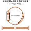 Milanese Watch Band for Apple Watch Ultra 3 2 1 49mm/Series 11 10 46mm/9 8 7 45mm/SE3 SE2 SE 6 5 4 44mm/3 2 1 42mm Herringbone Stainless Steel Strap