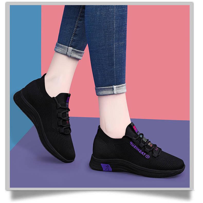 Spring/Summer Casual Women's Soft Sole Sneakers for Walking & Dancing
