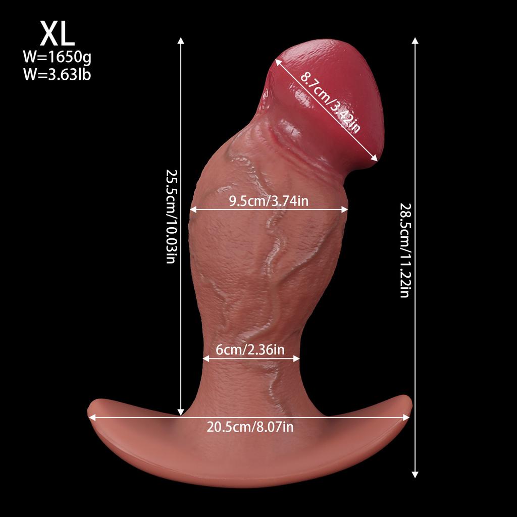Duży Miękki Silikonowy Korek Analny Trener Analny dla Mężczyzn Kobiet Dorosła Zabawka Seksualna 18+ Dildo Korek Masażer Prostaty