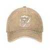 Cotton Chef-Themed Baseball Cap with Adjustable Curved Brim - Lightweight, Sun-Protective Dad Hat for Outdoor Activities, Black