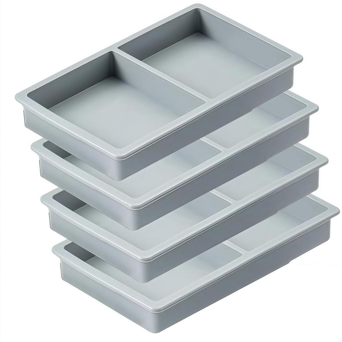

Food Storage Trays Freeze Dryer Dividers Cost-Effective Solution Easy Clean Maintenance Mess-Free Food Organization серый