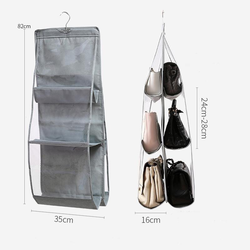 1pc Home Bag Storage Bag Household Three-Dimensional Dust-Proof Hanging Bag