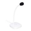 USB Microphone Simple Style Omnidirectional 360 Degrees  Adjustable Computer Equipment for Win XP for Win 7 for OS